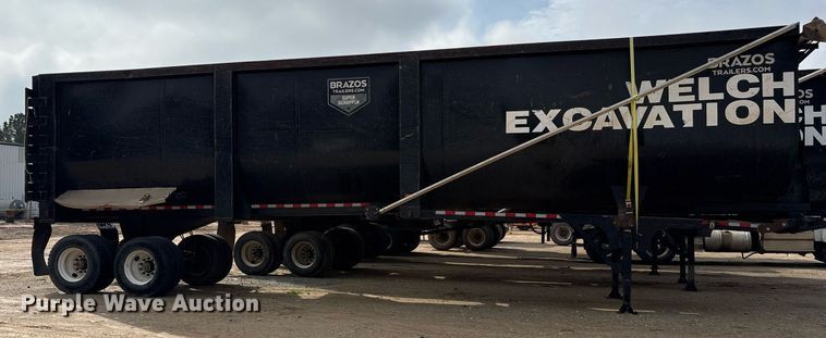 image for item OK9544 2019 Brazos end dump trailer