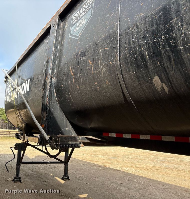 image for item OK9544 2019 Brazos end dump trailer