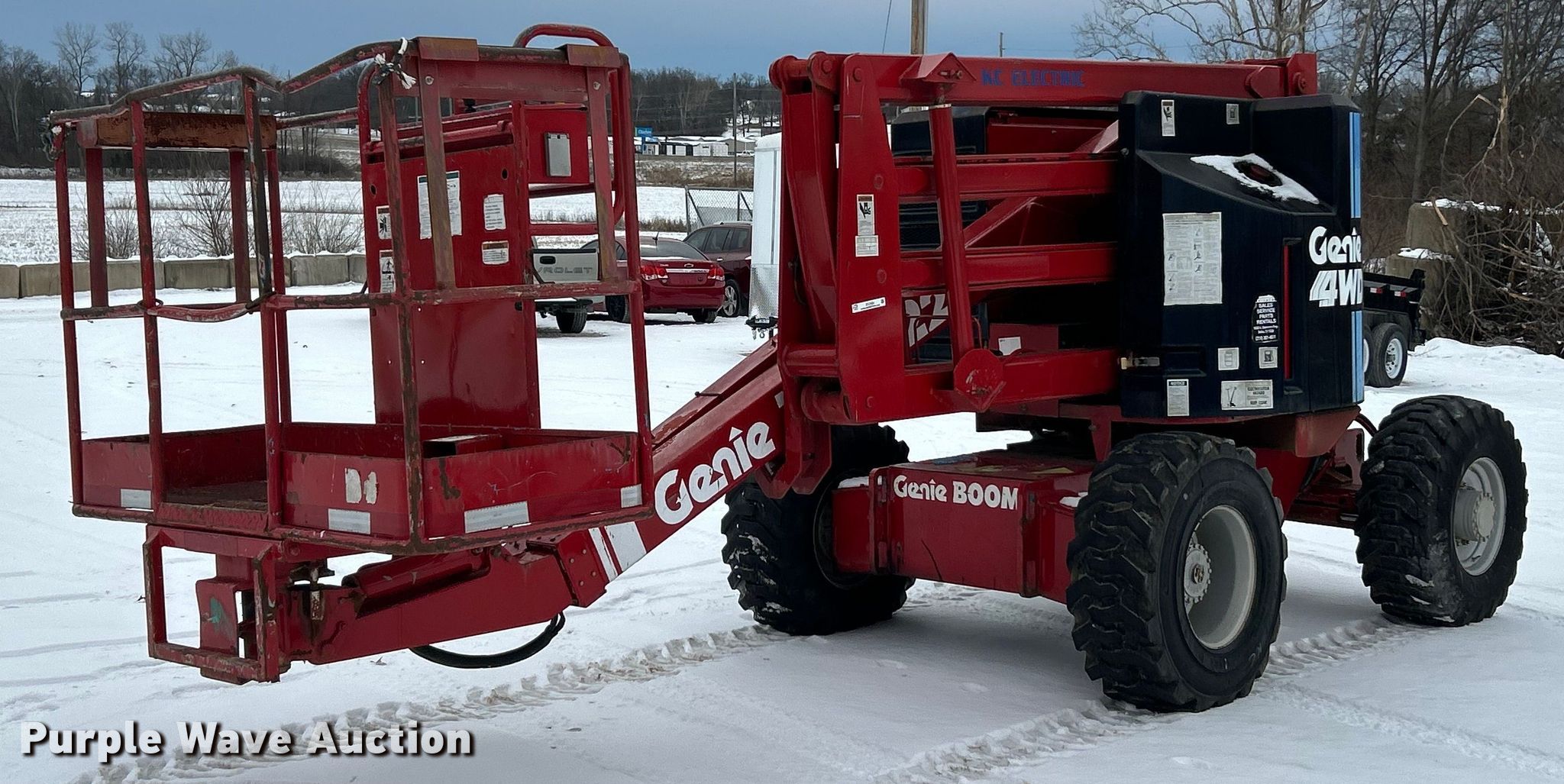 1996 Genie Z-45/22 boom lift in Troy, MO | Item EK2665 sold