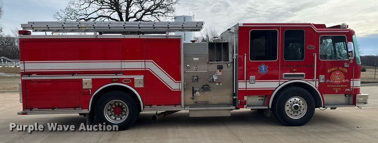 image for item DO0375 2008 Kovatech Mobile Equipment KME Predator pumper fire truck