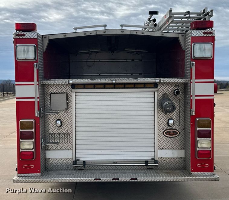 image for item DO0375 2008 Kovatech Mobile Equipment KME Predator pumper fire truck