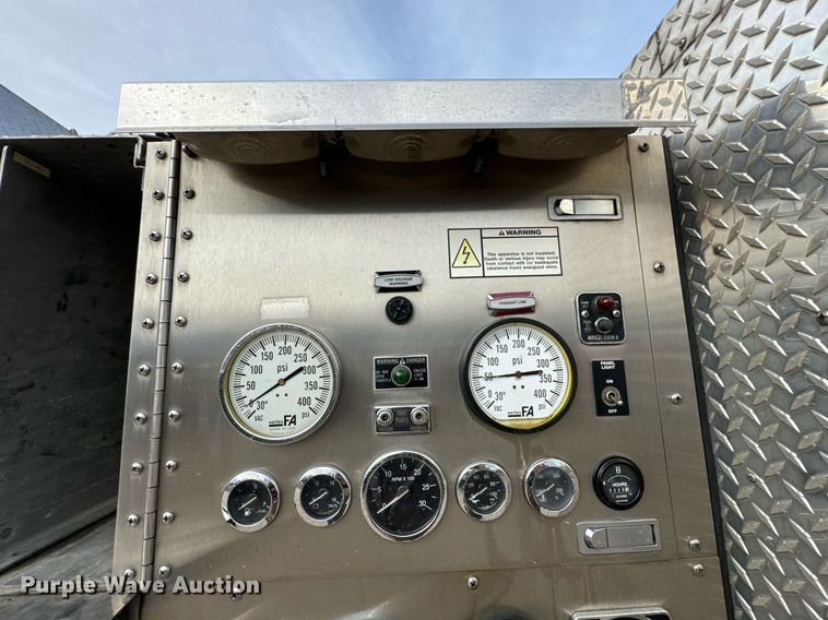 image for item DO0375 2008 Kovatech Mobile Equipment KME Predator pumper fire truck