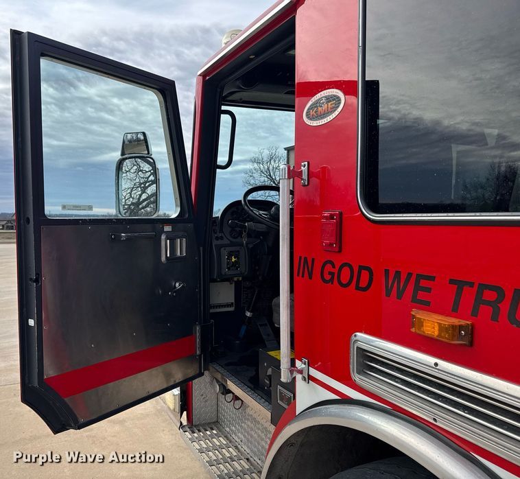 image for item DO0375 2008 Kovatech Mobile Equipment KME Predator pumper fire truck