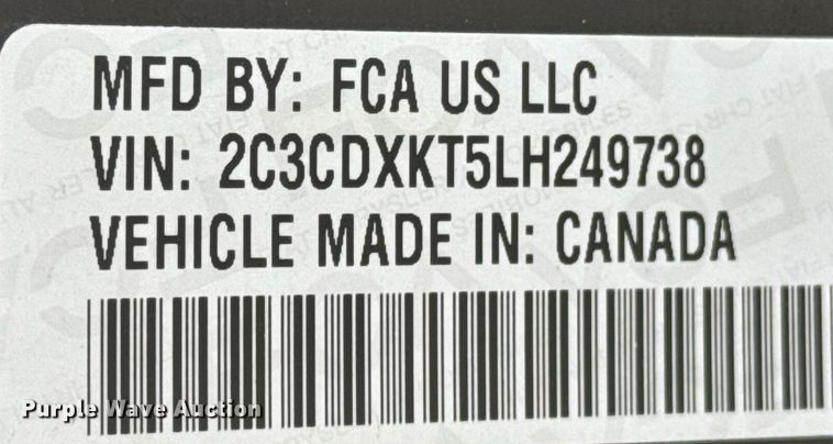 image for item DO0406 2020 Dodge Charger Police 