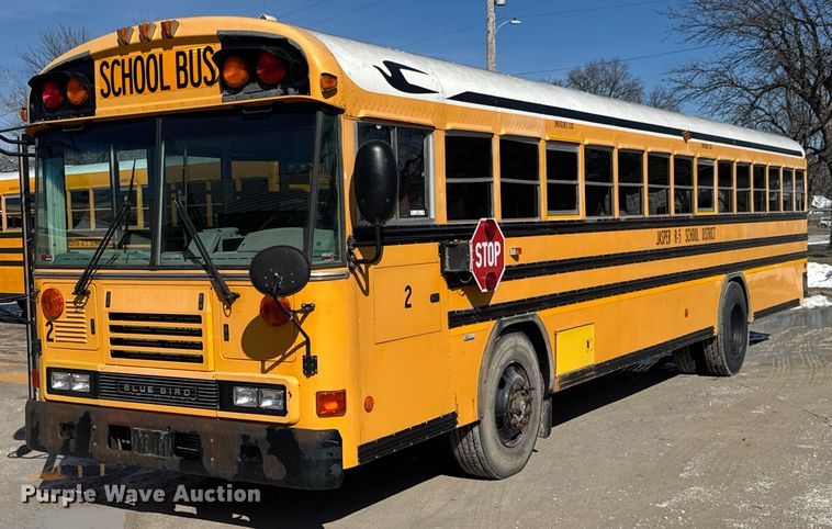 image for item DO0414 2008 Blue Bird All American school bus