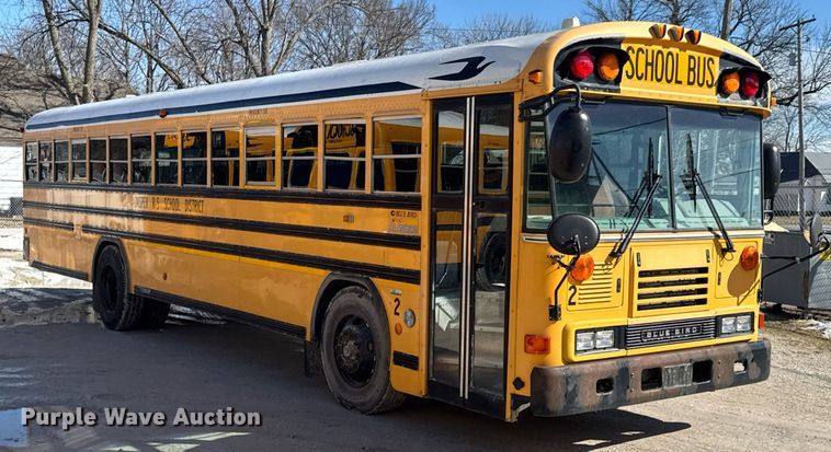image for item DO0414 2008 Blue Bird All American school bus