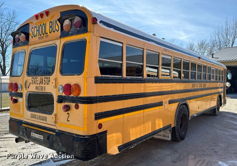 image for item DO0414 2008 Blue Bird All American school bus