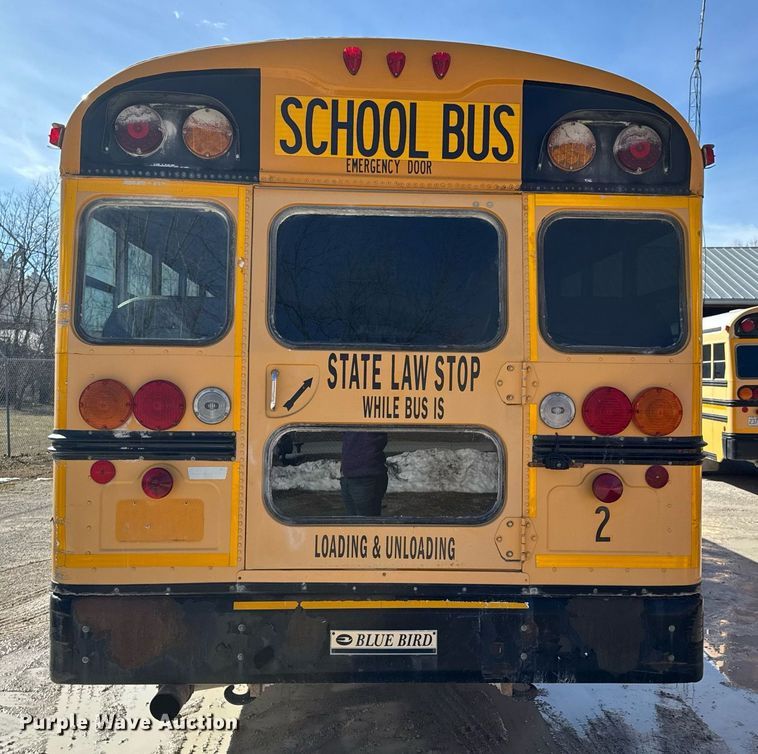 image for item DO0414 2008 Blue Bird All American school bus