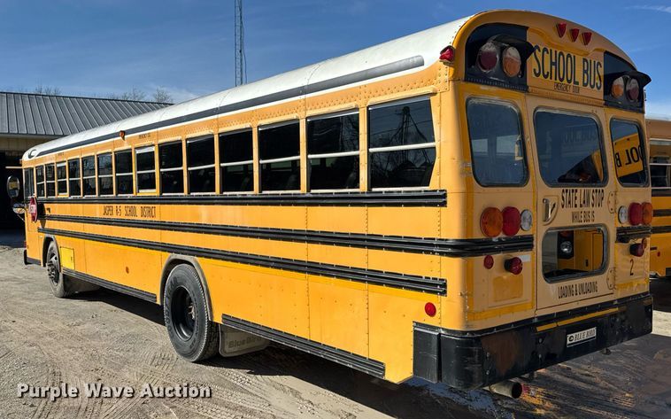 image for item DO0414 2008 Blue Bird All American school bus