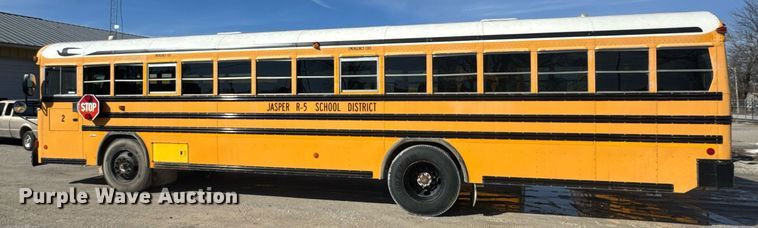 image for item DO0414 2008 Blue Bird All American school bus