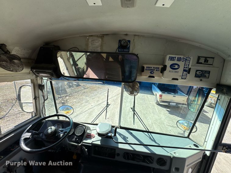 image for item DO0414 2008 Blue Bird All American school bus