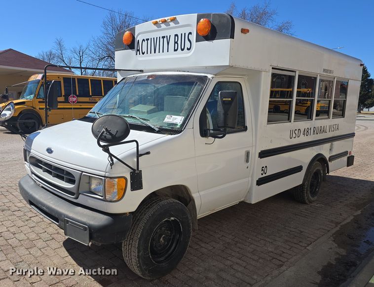 image for item DO7775 1998 Ford E350 school bus