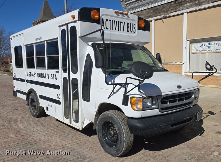 image for item DO7775 1998 Ford E350 school bus
