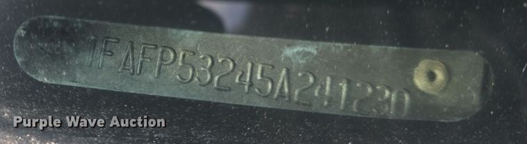 image for item DO7793 2005 Ford Taurus 