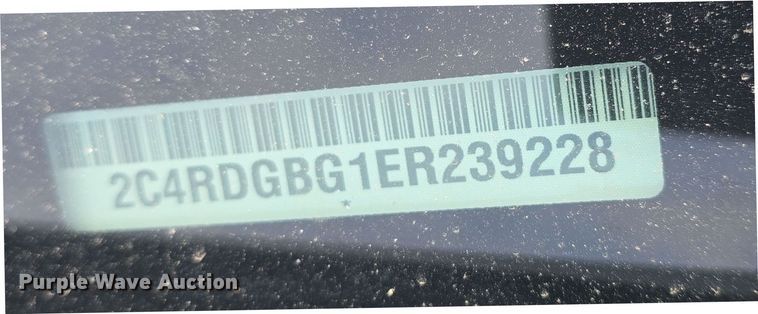 image for item DO7794 2014 Dodge Grand Caravan van