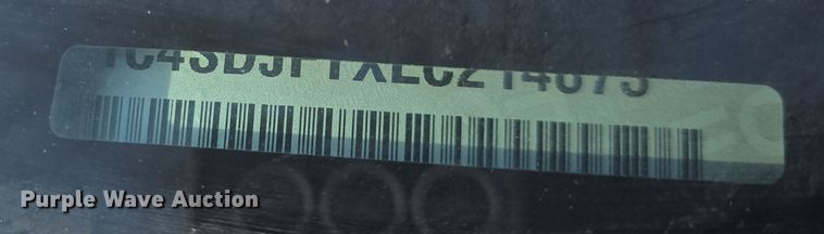 image for item DO7795 2020 Dodge Durango SSV SUV