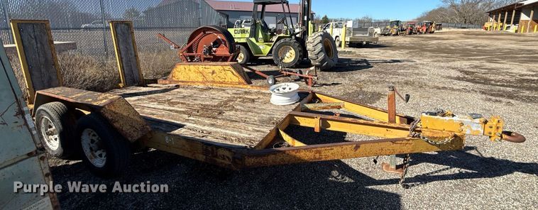 image for item DQ6665 1993 JFW equipment trailer