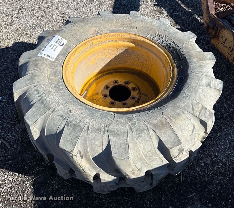 image for item DQ6668 19.5L-24 tire and wheel