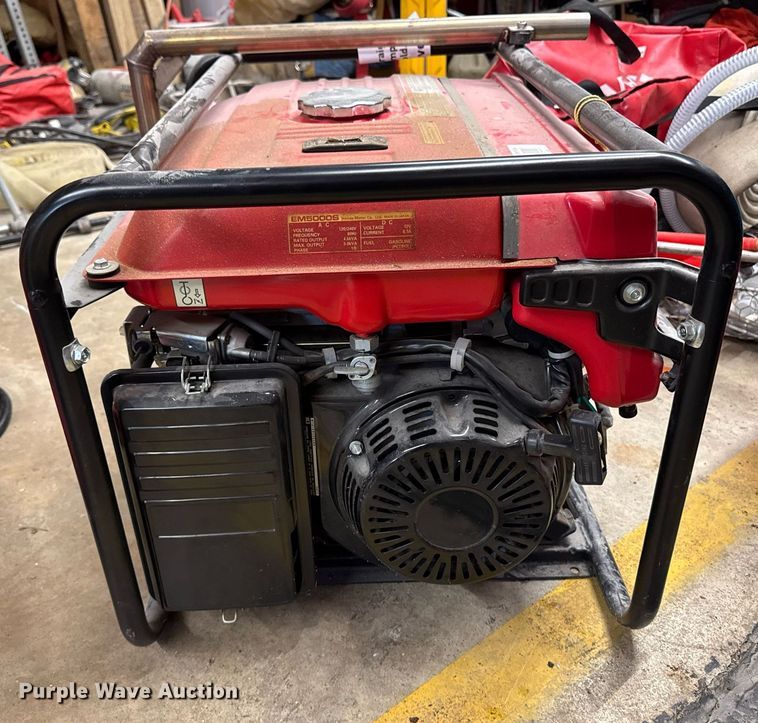 image for item DT0577 Honda EM5000S generator