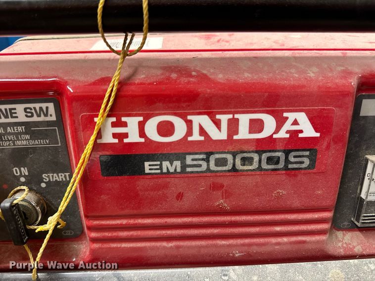 image for item DT0577 Honda EM5000S generator