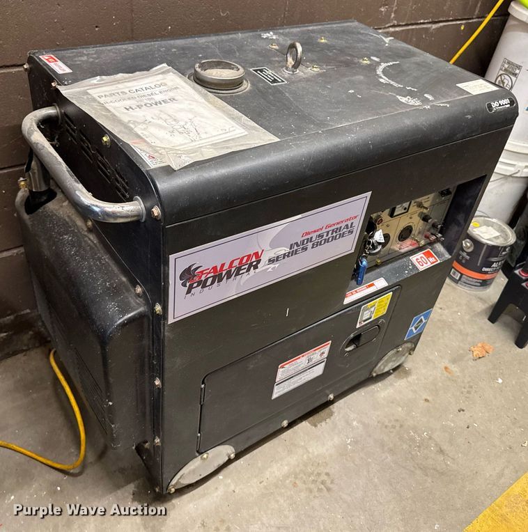 image for item DT0578 Falcon Power 8000ES generator