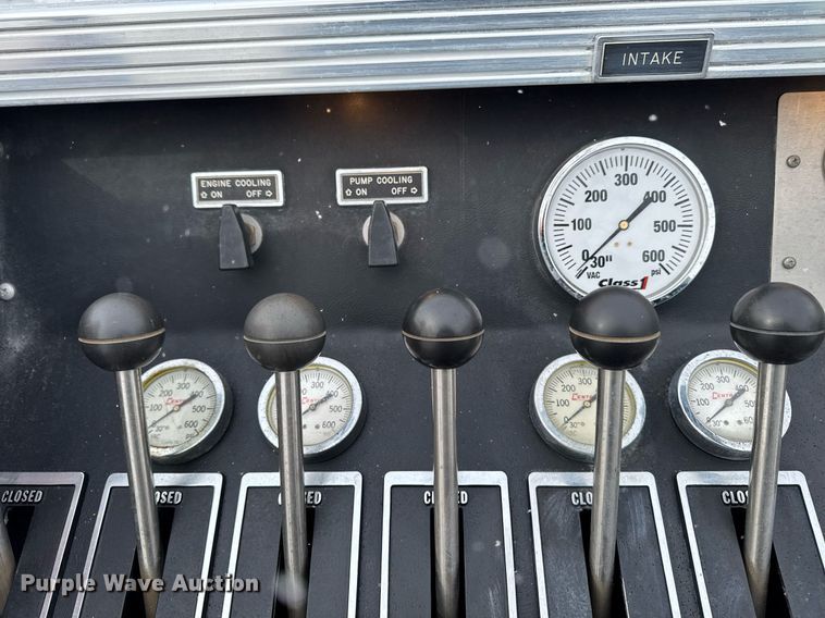 image for item DT0579 1996 GMC Topkick pumper fire truck