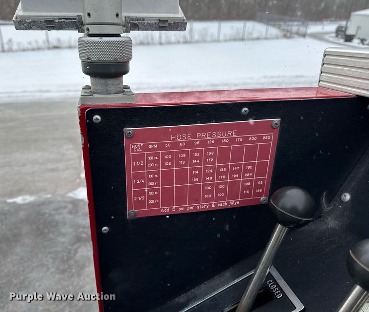 image for item DT0579 1996 GMC Topkick pumper fire truck