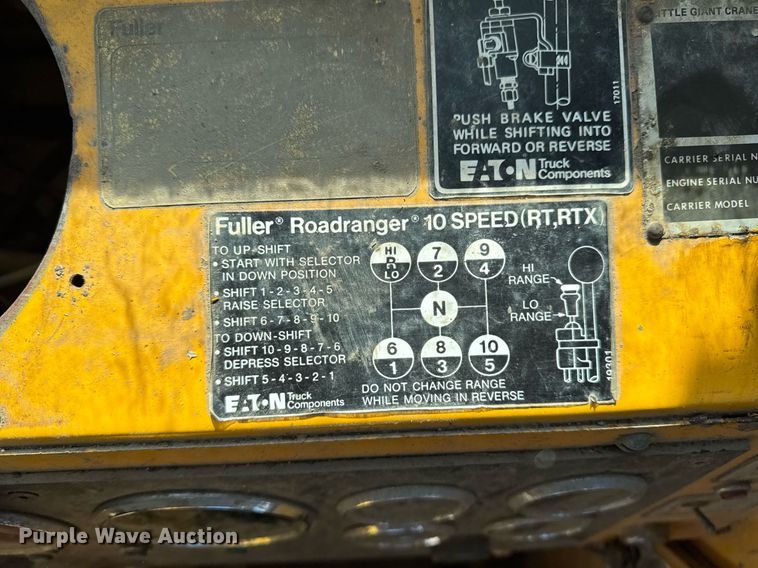 image for item DT0582 1990 Little Giant LG4866 crane