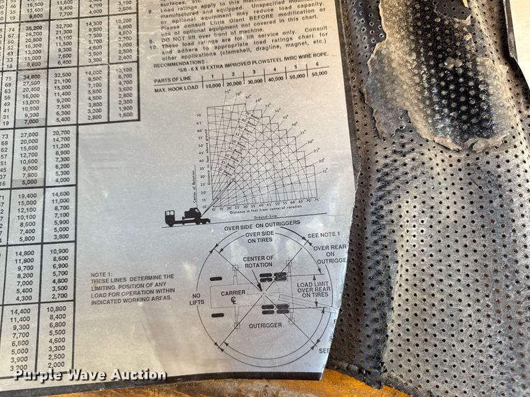 image for item DT0582 1990 Little Giant LG4866 crane