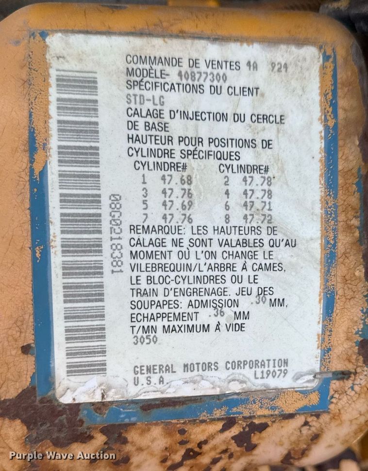 image for item DT0582 1990 Little Giant LG4866 crane