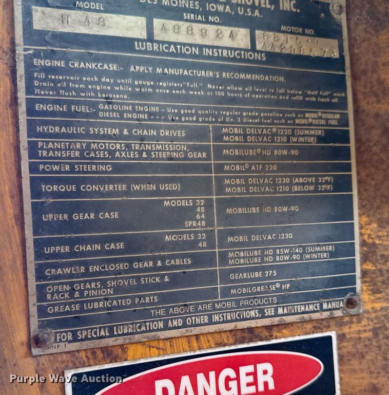 image for item DT0582 1990 Little Giant LG4866 crane