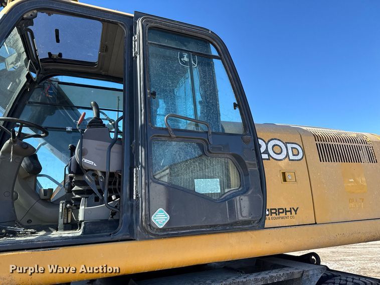 image for item DT0583 2009 John Deere 220D W wheeled excavator