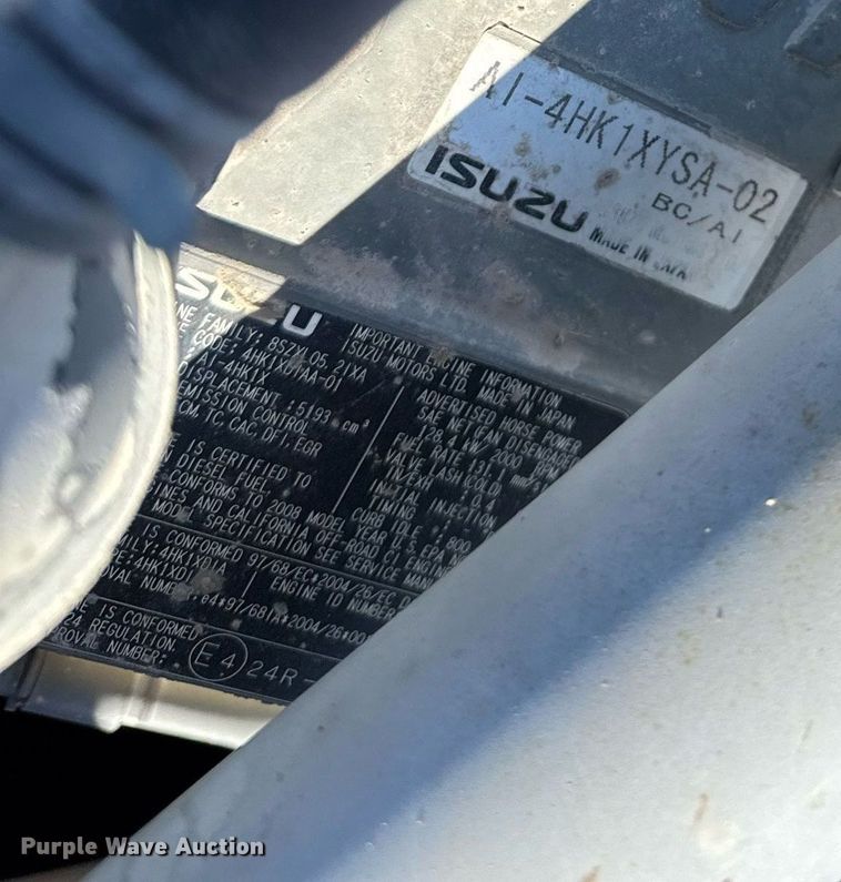 image for item DT0583 2009 John Deere 220D W wheeled excavator