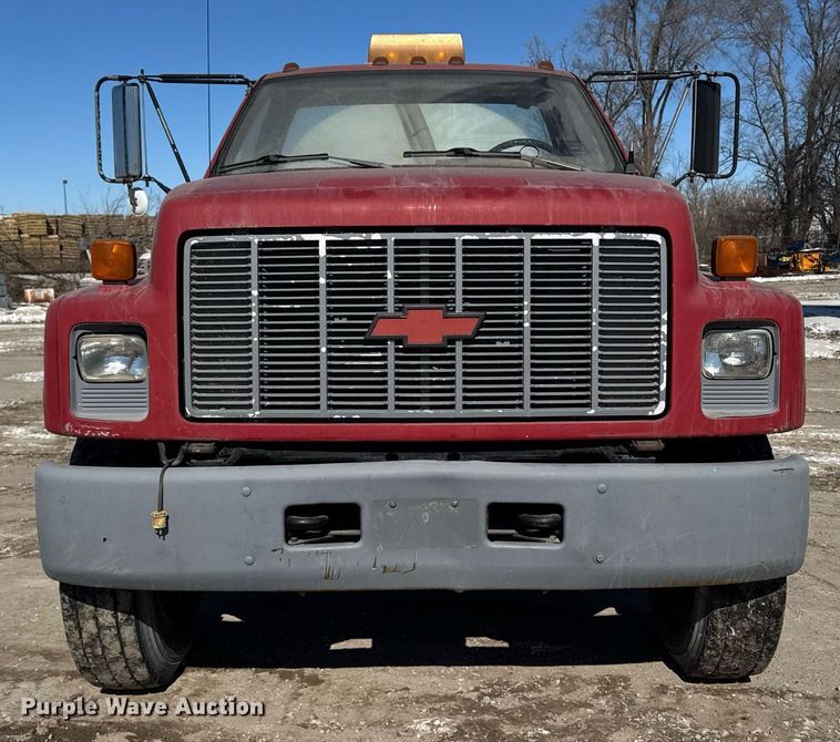 image for item DT0598 1992 Chevrolet Kodiak flatbed truck