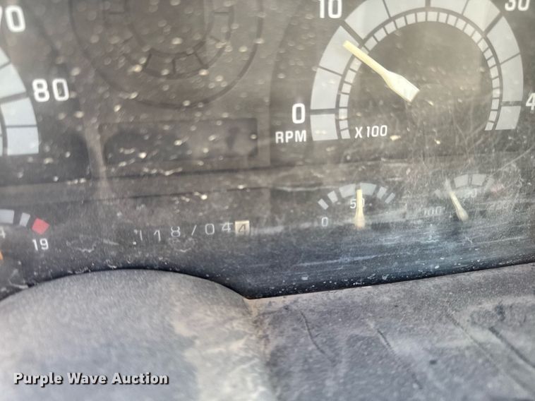 image for item DT0598 1992 Chevrolet Kodiak flatbed truck