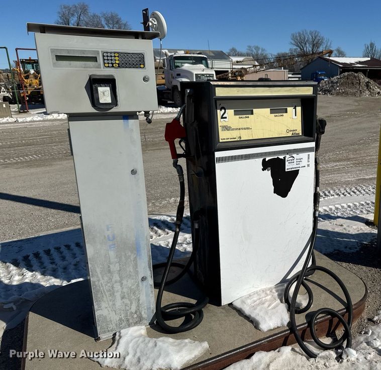 image for item DT0600 (2) Gasboy Atlas fuel pumps