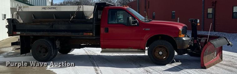 image for item DV0583 1999 Ford F450 Super Duty dump truck