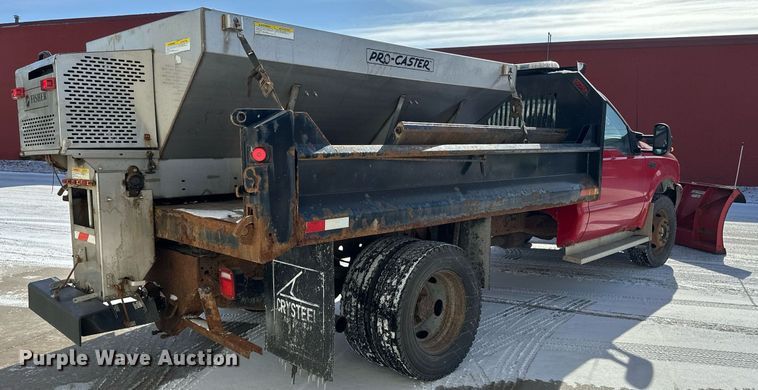 image for item DV0583 1999 Ford F450 Super Duty dump truck