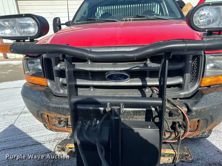 image for item DV0583 1999 Ford F450 Super Duty dump truck