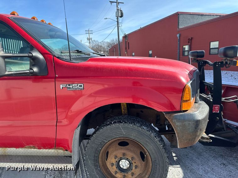 image for item DV0583 1999 Ford F450 Super Duty dump truck