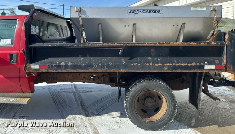 image for item DV0583 1999 Ford F450 Super Duty dump truck