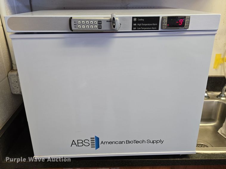 image for item DV1290 American BioTech Supply ABT-HC-UCFS-0120A-RFC7 medical lab refrigerator