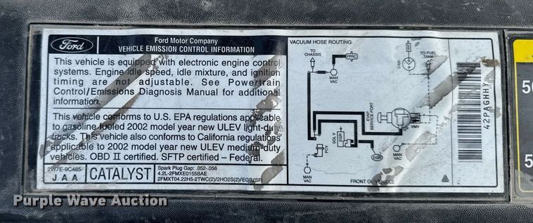 image for item EG7120 2002 Ford F150 pickup truck