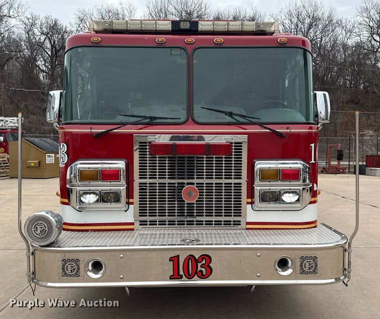 image for item EG8029 2008 Spartan pumper fire truck