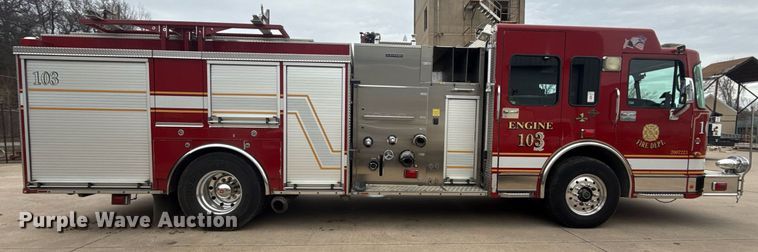 image for item EG8029 2008 Spartan pumper fire truck