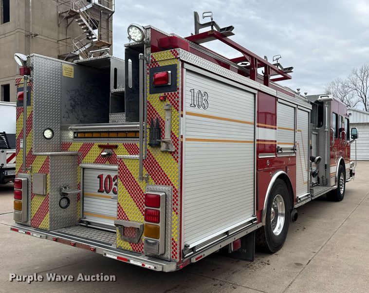 image for item EG8029 2008 Spartan pumper fire truck