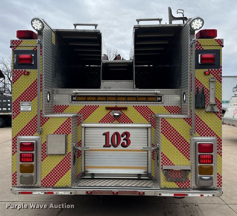 image for item EG8029 2008 Spartan pumper fire truck