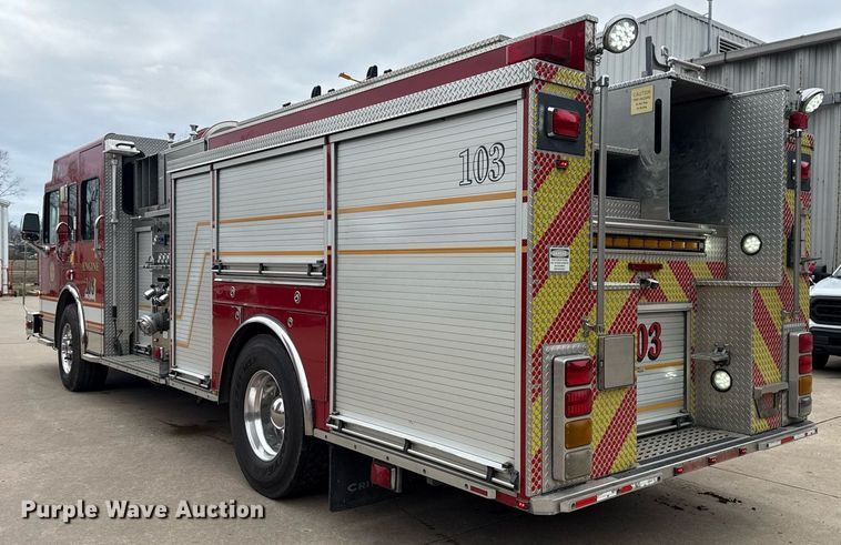 image for item EG8029 2008 Spartan pumper fire truck