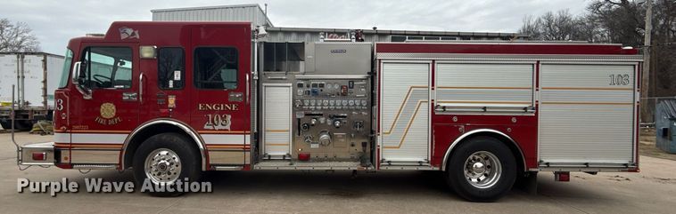 image for item EG8029 2008 Spartan pumper fire truck