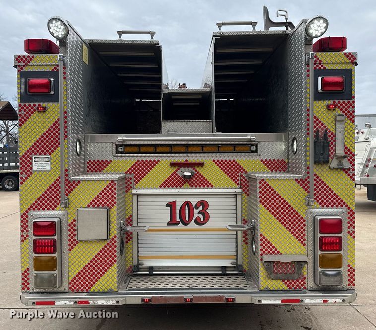 image for item EG8029 2008 Spartan pumper fire truck